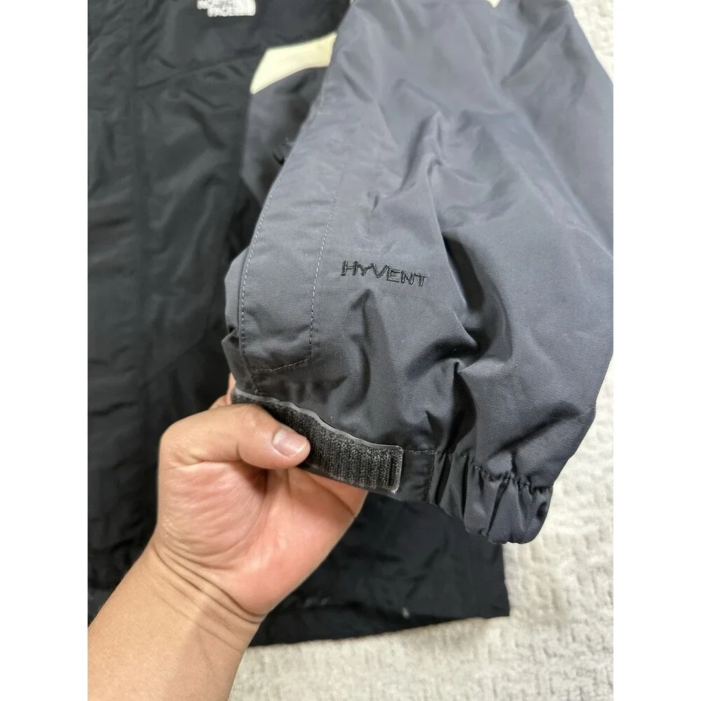 The North Face Hyvent Black And White Jacket Size large Men’s